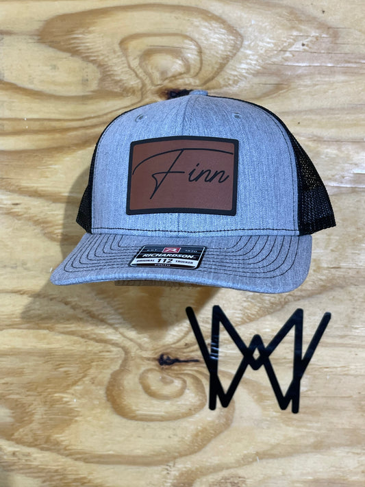 Custom Hat-Grey/Black